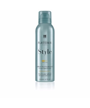 El spray texturizante STYLE de Rene Furterer es un producto diseñado para proporcionar fijación y textura al cabello. Este spray no solo añade cuerpo y densidad, sino que también facilita la creación de peinados más voluminosos y con un efecto mate. Su fórmula líquida otorga brillo y es perfecto para realizar recogidos. Además, ofrece una fijación de larga duración, siendo ideal tanto para dar volumen en las raíces como para texturizar todo el cabello.