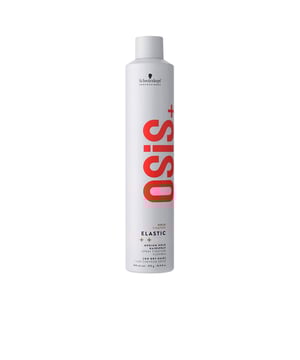 OSIS+ elastisches Haarspray mit mittlerer Festigung von SCHWARZKOPF. Dieses Haarspray bietet eine ausgewogene Mischung aus Halt und Flexibilität. Hier sind die wichtigsten Aspekte, Inhaltsstoffe, Effekte und Anwendungshinweise:  Vorteile: - Ausgewogener Halt: Das Spray sichert eine langanhaltende, jedoch bewegliche Festigung, sodass Ihre Frisur keineswegs starr wirkt. - Beweglichkeit: Die smarte Formel ermöglicht es, dass Ihr Haar seine natürliche Dynamik behält, was ein unkompliziertes Nachbessern und Umformen im Tagesverlauf erleichtert. - Feuchtigkeitsschutz: Diese Sprühlösung schützt vor dem Einfluss von Luftfeuchtigkeit, mindert Frizz und sorgt für eine dauerhaft gepflegte Haarpracht. - Leichtes Finish: Anders als viele andere Produkte hinterlässt OSIS+ Elastic Medium Hold Hairspray keine klebrigen Rückstände und vermittelt ein leichtes, geschmeidiges Gefühl.