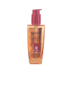 Elvive Stylingprodukte: AUSSERORDENTLICHES ÖL für gefärbtes Haar. Dieses pflegende Öl von Elvive ist speziell für gefärbtes Haar entwickelt. Seine nicht fettende und leichte Formel enthält eine hohe Konzentration an Nährstoffen, die sich an alle Haartypen anpassen und gleichzeitig Ernährung, Glanz, Weichheit und Vitalität bieten, ohne das Haar zu beschweren. Die Inhaltsstoffe dieser besonderen Formel umfassen Lotusblüte, Tiaré, Kamille, Rose und Flachs. Sie tragen dazu bei, das Haar stark und widerstandsfähig gegen äußere Einflüsse zu halten. Dies führt zu einer sofortigen Transformation für perfektes, gesundes und hydratisiertes Haar mit intensiver, glänzender Farbe. Zusätzlich bietet das Öl einen exotischen und orientalischen Duft, der höchsten Komfort gewährt. Es kann auch vor dem Waschen der Haare verwendet werden, um Ihrer Frisur den letzten Schliff zu geben, bevor Sie der Sonne, dem Meer oder dem Pool ausgesetzt sind.