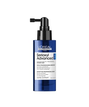 Entdecken Sie den Dichteaktivator Serioxyl Advanced von LOréal Professionnel Serie Expert, speziell formuliert mit Magnesium zur Lösung von Problemen feiner Haare. Diese bahnbrechende Pflege wurde in Zusammenarbeit mit Experten aus der Haarpflege entwickelt und gründlichen dermatologischen Tests ausgesetzt. Ihre nachgewiesene Effektivität macht sie zur perfekten Wahl für alle, die sich volleres Haar wünschen. Die Anwendung erfolgt unter dermatologischer Aufsicht.