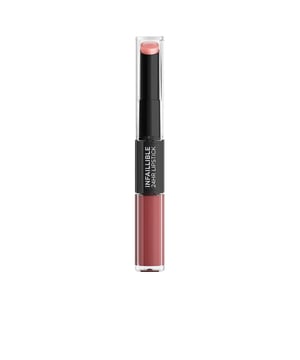Dieser langanhaltende Lippenstift vereint eine innovative Rezeptur mit leuchtenden, kräftigen Farben. Er wurde entwickelt, um bis zu 24 Stunden ohne Auffrischung zu bestehen, sodass Ihre Lippen den gesamten Tag optimal in Farbe erstrahlen. Lang anhaltende Wirkung: Die spezielle Formel sorgt dafür, dass Ihre Lippen durchgehend strahlend und voller Farbe sind. Lebendige Nuancen: Die erhältlichen Farbtöne sind intensiv und stark pigmentiert, die Ihren Lippen ein markantes und ausdrucksvolles Aussehen verleihen. Angenehmes Gefühl: Trotz seiner langen Haltbarkeit lässt sich der INFAILLIBLE 24H Lipstick angenehm tragen und sorgt dafür, dass keine Trockenheit oder Unbehagen entsteht.