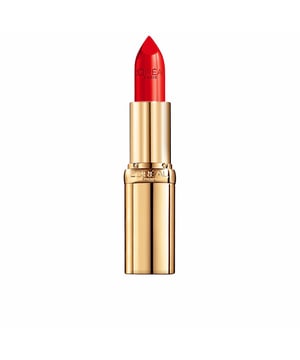 COLOR RICHE Satin Lipstick de LOréal Paris. LOréal Paris presenta su barra de labios más emblemática: Color Riche, que contiene un 75% de ingredientes nutritivos. Su nueva fórmula, enriquecida con aceite de argán, se encarga de hidratar y nutrir tus labios. Disfruta de una cremosidad sin igual y un acabado satinado. Explora sus 70 tonos variados que realzan la belleza de tus labios. Tus labios estarán hidratados, lisos, suaves y protegidos, mientras lucen un color intenso y único.