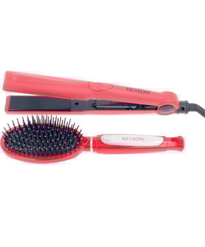 Revlon RVST2176GPE Plancha Cerámica 200°c revlon&nbsp,alisado perfecto sin dañar el calor para un peinado cómodo, fácil y rápido.Revestimiento cerámico: protege el cabello de los daños causados por el exceso de peinado gracias a una distribución uniforme del calor que penetra rápidamente en el cabello y lo seca desde el interior sin dañarlo.