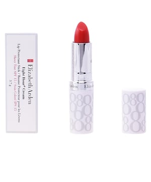 El bálsamo labial EIGHT HOUR de ELIZABETH ARDEN, con SPF 15, es una opción conveniente y sencilla. Este producto está diseñado para hidratar, suavizar y aliviar los labios que están secos o agrietados.