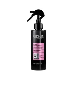 Der ACIDIC COLOR GLOSS von REDKEN ist ein innovatives Thermoschutz-Spray, das ohne Ausspülen bleibt und perfekt für gefärbtes, strahlendes Haar geeignet ist. Mit der speziellen Formel, die den Acidic Shine Complex und eine fortschrittliche pH-Technologie beinhaltet, bietet dieses Pflegeprodukt Schutz vor Hitze bis zu 230 °C. Der saure pH-Wert formt eine Schutzschicht um die Haarstruktur, was den Glanz intensiviert und die Farbe bewahrt. Zudem schützt es vor Schäden durch Stylingwerkzeuge und Reststoffen im Haar, wodurch die Farbintensität verlängert wird und die salonfrische Ausstrahlung zuhause erhalten bleibt.