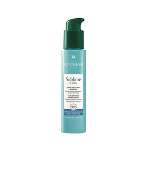 Crema SUBLIME CURL de Rene Furterer para el cuidado de rizos, ideal para aplicar durante el día. Este producto de fácil uso se destina a cabellos ondulados y rizados, permitiendo una aplicación al finalizar la rutina capilar o incluso para revitalizar los rizos en cualquier momento del día, gracias a su formulación sin necesidad de enjuague. Su poderosa mezcla nutre y redefine los rizos, otorgando una protección eficaz contra la humedad y manteniendo a raya el frizz por muchas horas. Con un 95% de ingredientes de origen natural, esta crema está libre de siliconas. NUTRICIÓN Y DEFINEDCIÓN ÓPTIMAS: tus rizos y ondas lucen espléndidos. ACCIÓN ANTIENCRESPAMIENTO: mantiene el frizz controlado a largo plazo. TRATAMIENTO RÁPIDO SIN ACLARADO: perfecto para un toque de belleza instantáneo.