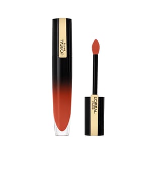 BRILLIANT SIGNATURE de LORÉAL PARIS es un labial líquido que ofrece un acabado brillante y duradero. Su textura ligera se adhiere a tus labios, brindando un color intenso que crea un efecto de segunda piel. Además, este labial hidrata tus labios, evitando que se peguen y proporcionando una sensación de comodidad, como si no lo llevaras puesto. Si deseas un acabado natural, aplica solo una capa, para un look más audaz, utiliza dos capas.