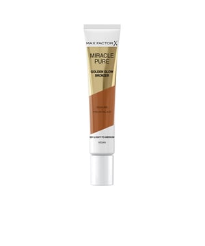 Este bronceador cremoso, vegano y lleno de innovación, ha sido creado con componentes nutritivos como escualano y ácido hialurónico. Estos ingredientes no solo brindan un tono radiante y adaptable, sino que también enriquecen la piel. Con Miracle Pure Golden Glow, tendrás la oportunidad de lucir un brillo soleado y saludable durante todo el año.   Puedes elegir entre dos tonos vibrantes: uno claro a medio y otro de medio a profundo, facilitando el bronceado, contorno y resaltado de tu rostro. Gracias a su fórmula rica, se potencia la luminosidad de la piel sin necesidad de asolearse, ofreciendo hidratación y un brillo natural. El escualano se encarga de que tu piel se mantenga suave y flexible, mientras que el ácido hialurónico proporciona una hidratación intensa.   El bronceador Miracle Pure Golden Glow deja un acabado luminoso y sedoso, perfecto para acentuar tus rasgos. Su tonificación versátil permite utilizarlo para broncear, resaltar o contornear tanto el rostro como el cuerpo. Al ser vegano y tener un envase ligero, es una opción excelente para conseguir un brillo saludable sin los riesgos de la exposición solar.   Para maximizar el efecto de este producto, aplica una pequeña cantidad y difumina a fondo, ajustando el color a tu gusto. Puedes optar por utilizarlo solo o complementarlo con otros productos de la gama Miracle Pure para lograr un look fresco y completo. Ya sea para un día de oficina o un evento especial, el bronceador Miracle Pure Golden Glow es el compañero ideal para mantener un resplandor duradero y atractivo.