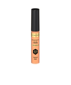 MAX FACTOR presenta su corrector Facefinity, un producto líquido que se aplica con facilidad. Esta fórmula avanzada está diseñada para ofrecer protección frente a agresiones ambientales, incluyendo la luz azul, la humedad y el calor, durante un periodo de hasta 30 horas. Además, es completamente vegana y limpia, utilizando un envase hecho de materiales reciclados. Su textura suave garantiza una cobertura ideal y una liviana sensación al utilizarlo. Ya sea que necesites un corrector para las ojeras o busques tapar pequeñas imperfecciones, Facefinity se convierte en la opción ideal. Su acabado natural proporciona una experiencia de uso cómoda todo el día. ¿Por qué no lo pruebas ya? VENTAJAS: Ofrece protección ante agresiones externas como la luz azul y la humedad por más de 30 horas. Fórmula limpia y vegana, en un envase reciclado. Perfecto para disimular ojeras e imperfecciones, con un acabado natural que asegura confort.
