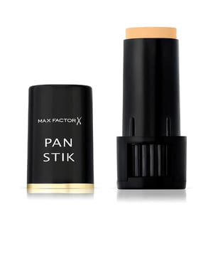 La base Pan Stik de Max Factor es un corrector en formato stick que ofrece una alta cobertura. Este producto te proporciona una cobertura excepcional con gran facilidad. ¿Acaso hay una herramienta mejor para realizar retoques rápidos y disimular imperfecciones? Su fórmula ayuda a camuflar pigmentaciones, venitas, manchas y pequeñas irregularidades en la piel, además de suavizar líneas finas y arrugas. Gracias a su textura rica y cremosa, se aplica con gran suavidad y crea un lienzo perfecto para lucir una piel radiante todos los días. Su presentación en stick permite una aplicación rápida y conveniente. Este corrector es ideal para usar en todo el rostro o para ocultar manchas específicas, logrando una cobertura extremadamente alta con un acabado suave e hidratante.