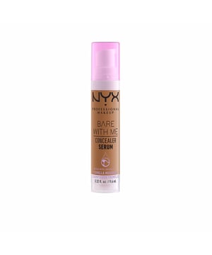 ¡Ya llegó el primer corrector en formato sérum con color, diseñado para calmar la piel! Este corrector, con fórmula vegana y textura ligera, te permite corregir, suavizar e hidratar imperfecciones y poros en un instante, logrando un acabado natural. ¡Cubre todo lo que necesitas! Disponible en 12 tonos diferentes.