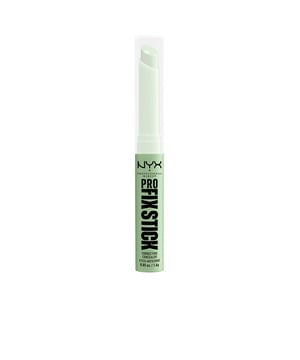 El corrector Pro Fix Stick de NYX PROFESSIONAL MAKEUP es ideal para cubrir, ocultar e iluminar el rostro de manera efectiva. Este producto cuenta con 6 correcciones de color adaptadas a todos los tonos de piel, además de 18 tonalidades para unificar y resaltar la piel, brindando un acabado profesional. Su cobertura es media y no se agrieta, proporcionando un acabado natural.  Entre sus ventajas se incluye la presencia de ácido hialurónico en su fórmula, lo que facilita su aplicación y difuminado sin resecar la piel. Es eficaz para corregir rojeces, imperfecciones, manchas oscuras, ojeras y descoloraciones en cualquier tipo de piel.   Tras usar el corrector de color, se recomienda aplicar el tono de piel deseado para un resultado más uniforme y luminoso. El Pro Fix Stick tiene una durabilidad de hasta 12 horas y se puede aplicar tanto antes como después de la base. Además, su fórmula es completamente vegana, ya que no contiene ingredientes ni derivados de origen animal.