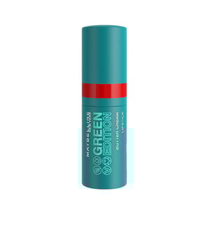 El labial en barra GREEN EDITION #001-ecliptic de Maybelline es perfecto para realzar la belleza natural de tus labios con tonos cautivadores. Su fórmula vegana, enriquecida con Manteca de Coco, Aceite de Ricino y Semillas de Girasol, ofrece una textura cremosa y de alta pigmentación. Gracias a su tecnología de larga duración, el color se mantendrá impecable, asegurando que tus labios luzcan perfectamente maquillados, hidratados y suaves por más tiempo.