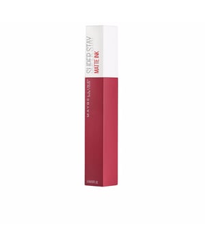 SUPERSTAY MATTE INK: LABIAL DE ACABADO INTENSO Y LARGO RENDIMIENTO  Pintalabios Superstay Matte Ink. RESISTENTE Y ULTRAMATE  La línea Superstay Matte Ink de Maybelline New York ofrece un labial que resiste cualquier desafío. Su fórmula proporciona un color vibrante durante largas horas. Con solo una aplicación, obtienes una cobertura total y no requiere retoques. ¡Realza el color de tus labios como nunca antes!  UN ACABADO MATE Y COLORIDO QUE DURA  Este labial de Maybelline cuenta con una composición de tinta líquida que contiene pigmentos de color altamente saturados, garantizando que no se agrieten ni sequen tus labios, además de ofrecer un efecto mate suave.  PERMANENTE Y SIN TRANSFERENCIA: EL LABIAL QUE NO TE FALLA  Con una duración de hasta 16 horas, este labial resistente no solo es permanente, sino que tampoco transfiere, asegurando que luzcas perfecta desde que sales de casa y durante todo el día y la noche.