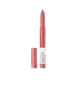 El SUPERSTAY INK CRAYON de Maybelline es un labial en formato crayón que incluye un sacapuntas para facilitar una aplicación precisa y sencilla. Su fórmula suave y de larga duración redefine el concepto de labial mate, ofreciendo una intensa pigmentación y un acabado duradero que se mantiene por horas. Además, su textura ligera se ajusta a los labios sin craquelarse. Gracias a su diseño en crayón y al sacapuntas integrado, permite delinear los labios con precisión antes de rellenarlos, logrando así un efecto de volumen y perfección en el look.