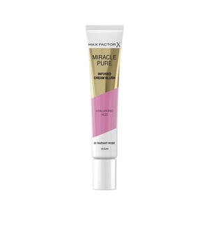 Blush Miracle Pure de Max Factor. Max Factor lanza el nuevo Miracle Pure Blush, un colorete que se preocupa por la salud de tu piel. Este producto cuenta con una fórmula completamente vegana que incorpora ácido hialurónico, escualeno y un complejo hidratante, ofreciendo un acabado luminoso que se mantiene por mucho tiempo. Este colorete ofrece la posibilidad de suavizar e hidratar tu rostro de manera sutil y natural, gracias a su gama de colores vibrantes y altamente pigmentados que se difuminan con facilidad. Descubre el innovador Miracle Pure Blush, una combinación perfecta de color y tratamiento.
