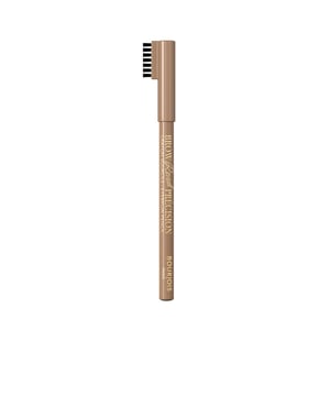 El lápiz para cejas BROW REVEAL de Bourjois. Este lápiz automático posee una punta en ángulo que facilita su aplicación. Puedes usarlo para delinear y dar forma a tus cejas, y luego difuminar el producto con el cepillo integrado, logrando así un resultado muy natural.