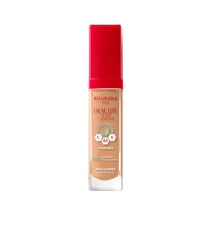 El corrector Healthy Mix de BOURJOIS es ideal para ocultar imperfecciones y signos de cansancio. Con un impresionante 84% de ingredientes naturales, este producto te ayudará a lograr una mirada fresca y rejuvenecida durante todo el día. Su innovadora fórmula ahora incluye 2.4 veces más vitaminas que antes, incorporando un complejo de vitaminas C, E y B5, lo que proporciona hidratación profunda por 24 horas. La textura suave y cremosa de este corrector ofrece una cobertura de media a alta, difuminándose fácilmente para un acabado natural y radiante. Además, su composición es limpia y vegana, habiendo sido sometida a pruebas dermatológicas, lo que la hace adecuada para pieles sensibles. ¡Di adiós a la apariencia de fatiga con el corrector Healthy Mix!