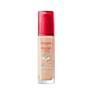 BASE DE MAQUILLAJE HEALTHY MIX de BOURJOIS  Presentamos la famosa Healthy Mix Clean Foundation de Bourjois, ahora con una nueva fórmula vegana mejorada. Esta base está compuesta en un 85% de ingredientes naturales y cuenta con un potente complejo antioxidante que incluye Vitaminas C, E y B5, perfectas para mantener la piel hidratada y protegida.   Ventajas: Ofrece un acabado radiante y saludable de inmediato. Además, su packaging ha sido renovado y fabricado con materiales reciclados. ¡No pierdas la oportunidad de probarla!