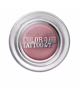 La sombra de ojos COLOR TATTOO 24H CREAM GEL de Maybelline ofrece un acabado gel sofisticado con colores intensos que perduran. ¡Dile adiós al desvanecimiento! Con esta innovadora fórmula, podrás lucir un maquillaje de ojos que resista a lo largo del día. Esta sombra toma inspiración en la tinta de tatuajes, logrando una fusión perfecta con la dermis que mantiene su tonalidad vibrante por horas sin correrse. Sus pigmentos altamente concentrados y tecnología de tinta se combinan en una textura suave que se aplica con facilidad, ya sea con los dedos o utilizando brochas. Además, se ha sometido a pruebas oftalmológicas, siendo adecuada para personas con ojos sensibles y quienes usan lentes de contacto.