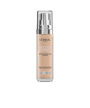 Die ACCORD PARFAIT Foundation von LOréal ist eine hervorragende Grundlage für Ihr Make-up. Ihre innovative Formel ist mit Aloe Vera und Hyaluronsäure angereichert und enthält zudem Mineralpigmente sowie 80 % Feuchtigkeit. Dies sorgt dafür, dass Ihre Haut gut mit Feuchtigkeit versorgt wird und ein natürliches, gleichmäßiges Finish erhält, das sich anfühlt wie eine zweite Haut. Die leichte, nicht fettende Textur bietet ein angenehmes Hautgefühl und schützt dank der enthaltenen Sonnenschutzmittel und Antioxidantien.