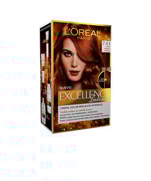 Farbstoff EXCELLENCE INTENSE von LORÉAL PARIS. Entdecken Sie das Geheimnis außergewöhnlicher Haarfarben mit der LORÉAL PARIS EXCELLENCE INTENSE Haarfarbe. Dieses innovative Färbemittel bietet ein einzigartiges Farberlebnis, das reich an hochwertigen Inhaltsstoffen ist und eine fortschrittliche Formel verwendet, um intensive und langanhaltende Ergebnisse zu gewährleisten. Mit einer beeindruckenden Palette an schimmernden Farbtönen erlaubt Ihnen EXCELLENCE INTENSE, Ihren individuellen Stil zum Ausdruck zu bringen und Ihre natürliche Schönheit zu betonen. Vorteile: Intensive Farbe: Die hochentwickelte Formel von EXCELLENCE INTENSE gewährleistet eine lebendige und langanhaltende Farbwirkung, die graues Haar vollständig abdeckt und ein gleichmäßiges Ergebnis vom Ansatz bis zu den Spitzen hinterlässt. Haarpflege: Dieser Farbstoff ist mit nährenden Inhaltsstoffen angereichert, die Ihr Haar während des Färbens pflegen und schützen, wodurch es weich, seidig und glänzend wird. 100 % Grauabdeckung: Vergessen Sie unerwünschte graue Haare. EXCELLENCE INTENSE gewährleistet eine vollständige und gleichmäßige Abdeckung, die Sicherheit bei jeder Anwendung bietet. Natürlicher Farbton: Die verfügbaren Farbtöne passen sich perfekt an Ihren Hautton und -stil an und sorgen für natürlich wirkende, elegante Ergebnisse.