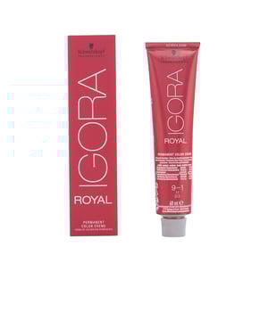La línea IGORA ROYAL de SCHWARZKOPF ofrece una coloración permanente en formato crema, ideal para disimular hasta el 70% de las canas. Esta crema es versátil y puede aplicarse con diversas técnicas de coloración.   Entre sus ventajas se destaca la Tecnología de Alta Definición, que integra una red de pigmentos diseñados para lograr un color más preciso y auténtico. Esto se traduce en resultados más intensos, una mejor correspondencia con la carta de colores y una cobertura excepcional.