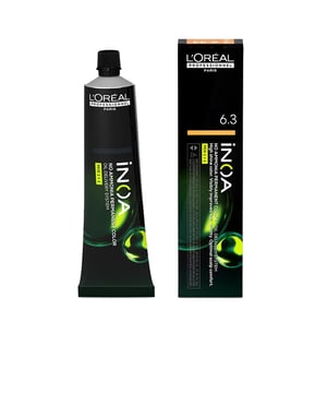 Permanentfarbe INOA ohne Ammoniak von L‘ORÉAL PROFESSIONNEL PARIS bietet ein luxuriöses Färbeerlebnis, das auf einer innovativen Technologie basiert. Das neueste iNOA markiert einen Wendepunkt in der professionellen Farbwelt, 12 Jahre nach seiner Einführung mit einer optimierten Formel und einem modernen Erscheinungsbild. Mit einer patentierten Oil Delivery System (ODS) Technologie, die eine Ölkonzentration von 60 % anwendet, liefert iNOA außergewöhnliche Ergebnisse.   Zu den Vorteilen des neuen iNOA gehören:  - 100 % Abdeckung von grauen Haaren  - Intensive, lebendige Farbnuancen  - Deutlich verbesserte Haarstruktur  - 48 % mehr Glanz*  - Vegane Rezeptur**  - Verbesserte Handhabung  - Einfacher und schneller zu mischen***  Des Weiteren präsentiert sich iNOA mit einem frischen, professionellen Design und einer umweltfreundlichen Verpackung. Die neue Tube besteht zu 95 % aus recyceltem Aluminium und enthält einen QR-Code, der den Zugang zu Weiterbildungsmöglichkeiten erleichtert. Zusätzlich hat iNOA ein innovatives Diagnosetool in der Style My Hair Pro App eingeführt: iNOA [iD].   *Instrumenteller Test im Vergleich zur Färbung ohne Produkt  **Vegane Formel: Keine tierischen Bestandteile oder Derivate  ***Instrumenteller Test im Vergleich zu vorherigen iNOA Produkten