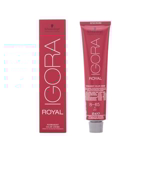 La línea IGORA ROYAL de SCHWARZKOPF ofrece una coloración permanente en formato crema, ideal para disimular hasta el 70% de las canas. Esta crema es versátil y puede aplicarse con diversas técnicas de coloración.   Entre sus ventajas se destaca la Tecnología de Alta Definición, que integra una red de pigmentos diseñados para lograr un color más preciso y auténtico. Esto se traduce en resultados más intensos, una mejor correspondencia con la carta de colores y una cobertura excepcional.