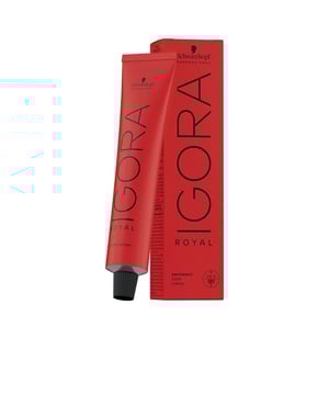La línea IGORA ROYAL de SCHWARZKOPF ofrece una coloración permanente en formato crema, ideal para disimular hasta el 70% de las canas. Esta crema es versátil y puede aplicarse con diversas técnicas de coloración.   Entre sus ventajas se destaca la Tecnología de Alta Definición, que integra una red de pigmentos diseñados para lograr un color más preciso y auténtico. Esto se traduce en resultados más intensos, una mejor correspondencia con la carta de colores y una cobertura excepcional.