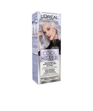 El Cool Silver Tratamiento Matizador Gris Platino de LOréal Paris es el aliado perfecto para cabellos oscuros con canas. Este tratamiento combate los reflejos amarillentos no deseados, proporcionando un acabado gris platino puro y elegante. Su fórmula avanzada no solo matiza el color, sino que también refuerza la fibra capilar, dejando el cabello más fuerte y saludable. Especialmente diseñado para realzar la belleza natural de los cabellos oscuros con canas. Tinte coloración sin amoníaco.