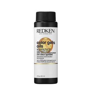REDKEN FARBÖLE Redken bietet eine dauerhafte flüssige Farbe ohne Ammoniak, bestehend aus Farbölen und Gelen. Diese Färbung sorgt nicht nur dafür, dass graues Haar vollständig abgedeckt wird, sondern bringt auch einen Verjüngungseffekt mit sich, verstärkt den Glanz und pflegt das Haar intensiv. Aprikosenöl ist ein Hauptbestandteil, der Ihr Haar gründlich nährt. Mit diesen innovativen, ammoniakfreien Nuancen erzielen Sie die tiefsten und lebhaftesten Farbergebnisse. Diese Färbung hebt Ihr Haar durch ihre spezielle Formel auf eine neue Ebene. Vorteile: Frei von Ammoniak. Bietet 100%ige Abdeckung für graues Haar. Verjüngt das graue Haar. Bietet intensive Pflege.
