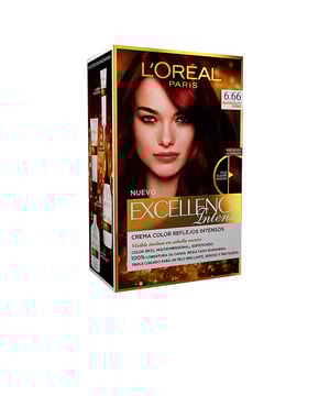 Farbstoff EXCELLENCE INTENSE von LORÉAL PARIS. Entdecken Sie das Geheimnis außergewöhnlicher Haarfarben mit der LORÉAL PARIS EXCELLENCE INTENSE Haarfarbe. Dieses innovative Färbemittel bietet ein einzigartiges Farberlebnis, das reich an hochwertigen Inhaltsstoffen ist und eine fortschrittliche Formel verwendet, um intensive und langanhaltende Ergebnisse zu gewährleisten. Mit einer beeindruckenden Palette an schimmernden Farbtönen erlaubt Ihnen EXCELLENCE INTENSE, Ihren individuellen Stil zum Ausdruck zu bringen und Ihre natürliche Schönheit zu betonen. Vorteile: Intensive Farbe: Die hochentwickelte Formel von EXCELLENCE INTENSE gewährleistet eine lebendige und langanhaltende Farbwirkung, die graues Haar vollständig abdeckt und ein gleichmäßiges Ergebnis vom Ansatz bis zu den Spitzen hinterlässt. Haarpflege: Dieser Farbstoff ist mit nährenden Inhaltsstoffen angereichert, die Ihr Haar während des Färbens pflegen und schützen, wodurch es weich, seidig und glänzend wird. 100 % Grauabdeckung: Vergessen Sie unerwünschte graue Haare. EXCELLENCE INTENSE gewährleistet eine vollständige und gleichmäßige Abdeckung, die Sicherheit bei jeder Anwendung bietet. Natürlicher Farbton: Die verfügbaren Farbtöne passen sich perfekt an Ihren Hautton und -stil an und sorgen für natürlich wirkende, elegante Ergebnisse.