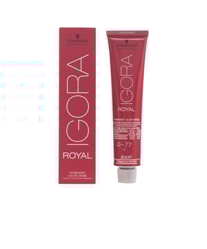 La línea IGORA ROYAL de SCHWARZKOPF ofrece una coloración permanente en formato crema, ideal para disimular hasta el 70% de las canas. Esta crema es versátil y puede aplicarse con diversas técnicas de coloración.   Entre sus ventajas se destaca la Tecnología de Alta Definición, que integra una red de pigmentos diseñados para lograr un color más preciso y auténtico. Esto se traduce en resultados más intensos, una mejor correspondencia con la carta de colores y una cobertura excepcional.