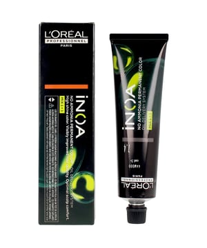 INOA Oxidationsfarbe ohne Ammoniak von LORÉAL PROFESSIONNEL PARIS. iNOA bietet ein luxuriöses Farberlebnis mit Öl, ganz ohne Ammoniak, und ermöglicht dank innovativer Technologie eine individuelle Anpassung. Nach 12 Jahren am Markt präsentiert sich iNOA nun mit einer neuen Formel, einem frischen Image und einem verbesserten professionellen Diagnoseansatz.   Die neue iNOA-Formel basiert auf einer patentierten, exklusiven Technologie namens Oil Delivery System (ODS), das eine außergewöhnliche Zusammensetzung mit einer Ölkonzentration von 60 % beinhaltet, die die Pigmente direkt ins Haar transportiert. Mit der neuen iNOA erzielen wir noch professionellere Ergebnisse:   - Bis zu 100 % Deckkraft bei grauem Haar. - Intensive, lebendige Farben. - Deutlich verbesserte Haarqualität. - 48 % mehr Glanz*.  - Vegane Formel**.  - Verbesserte Handhabung.  - Einfache und schnelle Mischung***.   Neues Erscheinungsbild iNOA hat ein frisches, modernes Image mit einer neuen, professionellen und nachhaltigen Verpackung erhalten. Die Tube besteht nun zu 95 % aus recyceltem Aluminium, und in jede Packung haben wir einen QR-Code integriert, der einen direkten Zugang zu Bildungsinhalten ermöglicht.   iNOA [iD] iNOA bietet jetzt ein neues Diagnosewerkzeug in der Style My Hair Pro App: iNOA [iD].   *Instrumenteller Test vs. vor dem Färben  **Vegane Formel: Keine tierischen Inhaltsstoffe oder Derivate  ***Instrumenteller Test im Vergleich zu früherem iNOA