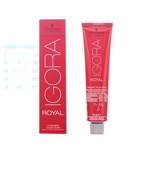 La línea IGORA ROYAL de SCHWARZKOPF ofrece una coloración permanente en formato crema, ideal para disimular hasta el 70% de las canas. Esta crema es versátil y puede aplicarse con diversas técnicas de coloración.   Entre sus ventajas se destaca la Tecnología de Alta Definición, que integra una red de pigmentos diseñados para lograr un color más preciso y auténtico. Esto se traduce en resultados más intensos, una mejor correspondencia con la carta de colores y una cobertura excepcional.