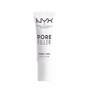 Presentamos el mini primer Pore Filler de NYX Professional Makeup. Este primer de textura gruesa está diseñado para suavizar y afinar la piel, logrando un acabado impecable en tu rostro. Ideal para un maquillaje de calidad profesional, es perfecto para alisar y realzar tu cutis.
