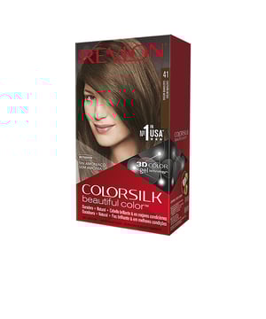 COLORSILK de REVLON es un tinte de mercado masivo que ofrece una coloración sin amoniaco, lo que contribuye a mejorar la salud de tu cabello. Este producto proporciona un color natural, brillante y uniforme desde la raíz hasta las puntas. Es adecuado para cabellos naturales, teñidos, alisados o con permanentes.