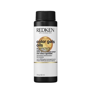 REDKEN FARBÖLE Redken bietet eine dauerhafte flüssige Farbe ohne Ammoniak, bestehend aus Farbölen und Gelen. Diese Färbung sorgt nicht nur dafür, dass graues Haar vollständig abgedeckt wird, sondern bringt auch einen Verjüngungseffekt mit sich, verstärkt den Glanz und pflegt das Haar intensiv. Aprikosenöl ist ein Hauptbestandteil, der Ihr Haar gründlich nährt. Mit diesen innovativen, ammoniakfreien Nuancen erzielen Sie die tiefsten und lebhaftesten Farbergebnisse. Diese Färbung hebt Ihr Haar durch ihre spezielle Formel auf eine neue Ebene. Vorteile: Frei von Ammoniak. Bietet 100%ige Abdeckung für graues Haar. Verjüngt das graue Haar. Bietet intensive Pflege.