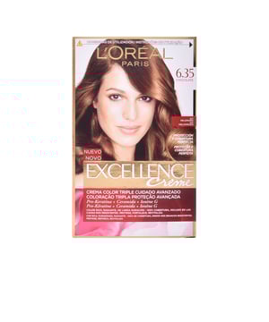 EXCELLENCE CREME # 8 hellblond von LOréal ist eine dauerhaft haltbare Haarfarbe mit hoher Deckkraft. Diese spezielle Creme sorgt für eine vollständige Abdeckung von grauem Haar und ein gleichmäßiges, lebendiges Farbergebnis. Ihre innovative Formel bietet Schutz und Pflege während des gesamten Färbeprozesses, wodurch das Haar ein strahlendes, natürliches und geschmeidiges Finish erhält. Mit wertvollen Inhaltsstoffen wie Prokeratin, Ceramid und Kollagen wird das Haar gestärkt, geschützt und revitalisiert, dies hilft, Trockenheit zu vermeiden und sorgt für Flexibilität und Strapazierfähigkeit. Das Produkt ist in verschiedenen Farbtönen erhältlich und enthält alle notwendigen Komponenten für das Färben zu Hause: eine 72 ml Farbcreme, einen 44 ml Pflegebalsam, ein 12 ml Schutzserum und einen Applikator-Kamm. Es ist geeignet für alle Haartypen.