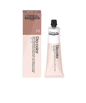 DIA COLOR – ammoniakfreie demi-permanente Haarfarbe von LORÉAL PROFESSIONNEL PARIS ist eine innovative, semipermanente Farbe, die auf einer speziellen Technologie basiert. Diese Technologie ermöglicht es, verlorenes Melanin wieder aufzufüllen, wodurch der Glanz des Haares zurückgebracht wird und die natürliche Farbe wieder lebendig wirkt. Der Effekt des Melaninverlusts wird für einen Zeitraum von bis zu 6 Wochen umgekehrt und bis zu 70 % graue Haare werden abgedeckt. Zudem sorgt die Formel für einen bis zu dreifachen Glanz und revitalisiert die Haarfarbe. Mit einem Anteil von bis zu 92 % natürlichen Inhaltsstoffen bietet die Formel eine erstklassige Kosmetikqualität. Zudem steht eine vielfältige Farbpalette zur Auswahl, die von strahlendem Blond bis hin zu tiefem Braun reicht, und bietet verschiedene kühle, neutrale und warme Nuancen. *Anwendung auf Grundlage von Instrumenten- und Verbrauchertests. **Ergebnisse aus instrumentellen Tests. ***Maximaler prirodnost in allen Farbnuancen, mindestens jedoch 84 %. Der verbleibende Anteil sorgt für die Farbqualität, das angenehme Gefühl und die Stabilität der Formel.