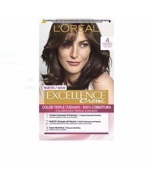 EXCELLENCE CREME # 8 hellblond von LOréal ist eine dauerhaft haltbare Haarfarbe mit hoher Deckkraft. Diese spezielle Creme sorgt für eine vollständige Abdeckung von grauem Haar und ein gleichmäßiges, lebendiges Farbergebnis. Ihre innovative Formel bietet Schutz und Pflege während des gesamten Färbeprozesses, wodurch das Haar ein strahlendes, natürliches und geschmeidiges Finish erhält. Mit wertvollen Inhaltsstoffen wie Prokeratin, Ceramid und Kollagen wird das Haar gestärkt, geschützt und revitalisiert, dies hilft, Trockenheit zu vermeiden und sorgt für Flexibilität und Strapazierfähigkeit. Das Produkt ist in verschiedenen Farbtönen erhältlich und enthält alle notwendigen Komponenten für das Färben zu Hause: eine 72 ml Farbcreme, einen 44 ml Pflegebalsam, ein 12 ml Schutzserum und einen Applikator-Kamm. Es ist geeignet für alle Haartypen.