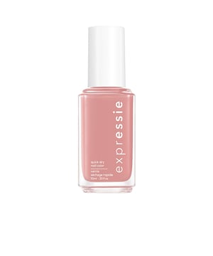 EXPRESSIE de ESSIE es la línea de esmaltes de uñas de secado rápido, diseñada para ser utilizada en cualquier momento, ya que se seca en aproximadamente un minuto. Su innovador cepillo ambidiestro facilita la aplicación con ambas manos. Disfruta de un color vibrante y un acabado brillante en un solo paso, todo con una fórmula vegana. ¡Consigue color y brillo rápidamente!