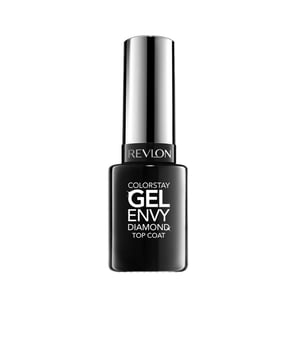El TOP COAT DIAMANTE COLORSTAY Gel Envy de REVLON se presenta como un esmalte diseñado para proporcionar un acabado brillante y una resistencia superior. Este producto es el último paso esencial para lograr unas uñas impecables. No solo realza el brillo, sino que también garantiza una fijación óptima del esmalte en la uña, protegiéndola de cualquier daño y desgaste del color. Su novedosa fórmula incluye ingredientes naturales que contribuyen a la hidratación y fortaleza de las uñas.   Ventajas: Al utilizarlo, tu manicura mostrará un acabado de aspecto profesional y un brillo deslumbrante que recuerda a los diamantes. Proporciona un acabado similar al gel en tus uñas. Este producto se potencia mediante la Tecnología 7 Days Technology, que se activa al combinarlo con el esmalte Colorstay Gel Envy y el Top Coat DIAMANTE.