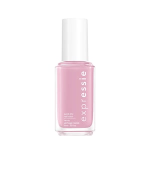 EXPRESSIE de ESSIE es la línea de esmaltes de uñas de secado rápido, diseñada para ser utilizada en cualquier momento, ya que se seca en aproximadamente un minuto. Su innovador cepillo ambidiestro facilita la aplicación con ambas manos. Disfruta de un color vibrante y un acabado brillante en un solo paso, todo con una fórmula vegana. ¡Consigue color y brillo rápidamente!