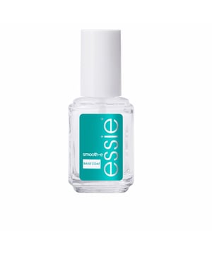 SMOOTH-E es una base coat de Essie que se enfoca en rellenar las estrías y rugosidades de las uñas.