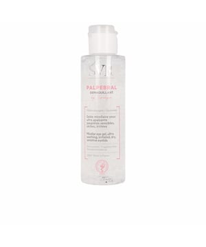 Experience gentle and effective eye makeup removal with SVR Palpebral Démaquillant Eye Make-Up Remover Gel. This soothing micellar gel is specially formulated for sensitive eyes and eyelids, effortlessly dissolving all types of makeup, including waterproof formulas. Its calming formulation minimizes the need for harsh rubbing, ensuring that your delicate eye area remains comfortable and clean. Simply apply a small amount of gel to a makeup remover pad, close your eyes, and gently wipe away makeup for a refreshing cleanse. Perfect for women who value gentle skincare.