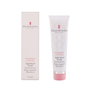 EIGHT HOUR Cream Skin Protectant ligeramente perfumado de ELIZABETH ARDEN es un tratamiento clásico y ampliamente reconocido en el mundo de la cosmética. Este bálsamo proporciona alivio, calma y restauración, al tiempo que reduce los síntomas de la piel agrietada o dañada. Su fórmula ayuda a suavizar la aspereza, eliminar el enrojecimiento y calmar irritaciones cutáneas.  Gracias a sus ingredientes, también ofrece beneficios antiinflamatorios, aliviando el dolor y reparando la piel afectada por quemaduras solares leves, rasguños o rozaduras.  Sin duda, es un producto multifuncional esencial en tu neceser de belleza.   Beneficios: - Aporta hidratación y luminosidad al rostro. - Trata los labios extremadamente secos. - Ideal para manos y pies agrietados. - Previene las rozaduras. - Apta para todo tipo de piel, con una textura bálsamo en un suave tono albaricoque.
