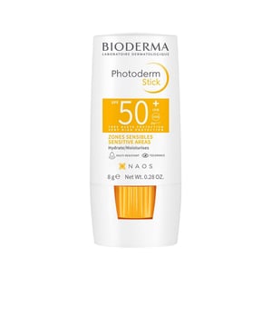 PHOTODERM Stick Zonas Sensibles SPF50+ de BIODERMA es una crema solar en barra que proporciona una MÁXIMA fotoprotección, ideal para áreas delicadas de la piel. Gracias a la patente Cellular Bioprotection™, se logra proteger el 99,8 % de las células cutáneas. Este producto asegura una protección eficaz contra los rayos UVA/UVB, al mismo tiempo que estimula las defensas naturales de la piel y la protege del daño celular. Su fórmula hidratante y textura invisible garantizan una excelente tolerancia, siendo además libre de fragancias.