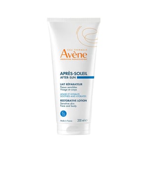 REPARATUR für das After-Sun-Gel von Avène. Die sanfte Konsistenz des After-Sun-Produkts sorgt für ein erfrischendes Gefühl nach dem Sonnenbad. Es hilft, das Wohlbefinden der Haut wiederherzustellen und spendet empfindlicher Haut Feuchtigkeit und Beruhigung. Die Anwendung ist unkompliziert und für die gesamte Familie geeignet, selbst für Kinder ab 3 Jahren. FEUCHTIGKEIT: Sie sorgt für eine Hydratation der obersten Hautschichten. BERUHIGUNG: Gibt nach der Sonnenexposition ein erfrischendes und linderndes Gefühl. REPARATIV: Mit reichhaltigen Antioxidantien ausgestattet, sorgt Provitamin E (Pretocopheryl) für einen effektiven Schutz der Zellen. FAMILIENGEEIGNET: Ideal für Erwachsene und Kinder ab 3 Jahren.